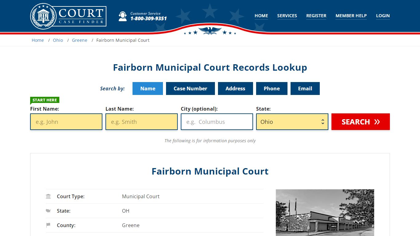 Fairborn Municipal Court Records | Fairborn, Greene County, OH Court ...